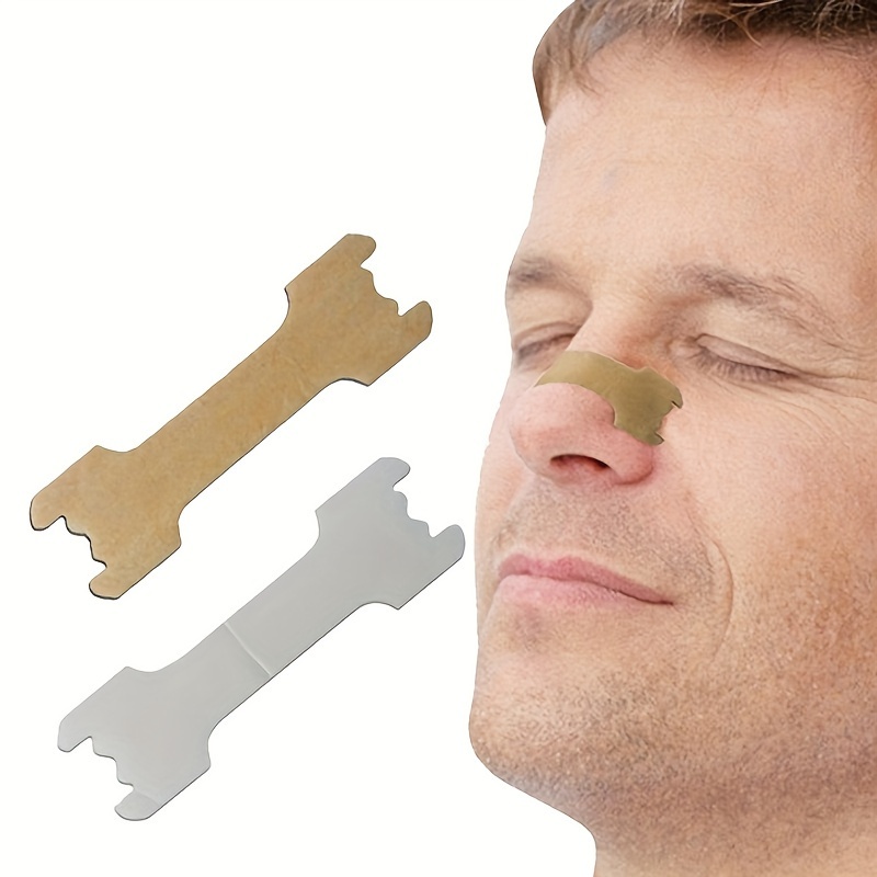 Tiras de nariz para respirar, tiras de ronquidos reducen el sonido, cinta  para dormir para respirar