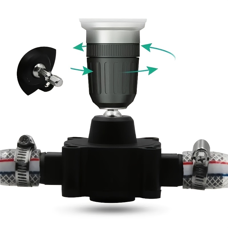 LANTRO JS pompe a eau visseuse Mini Pompe a Eau 1,25 M³/h pompe sur perceuse  autoaspirante Pour Jardin : : Commerce, Industrie et Science