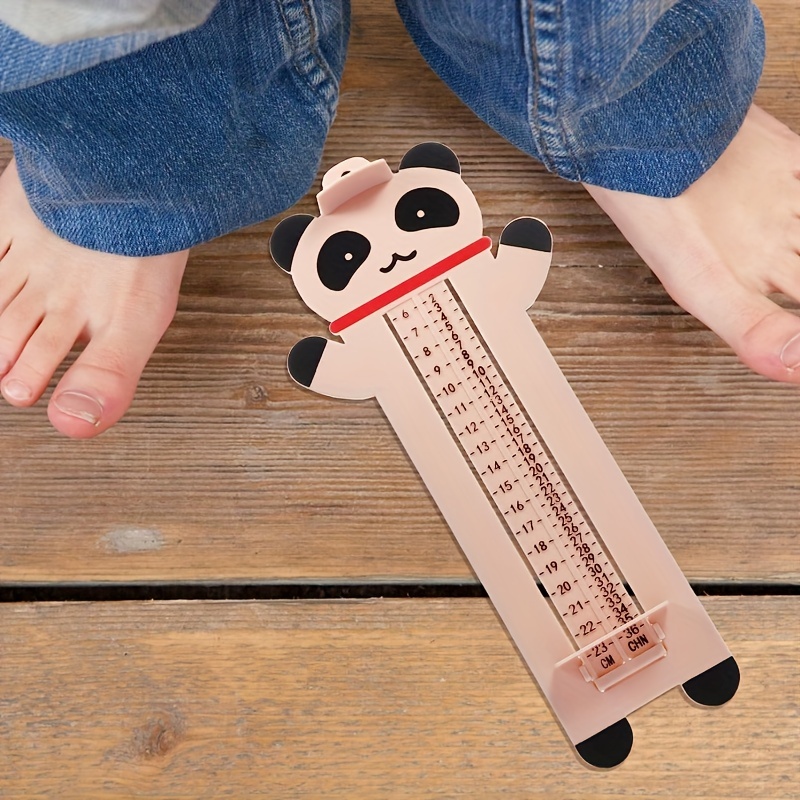 Baby Panda Shoe Feet Measuring Ruler
