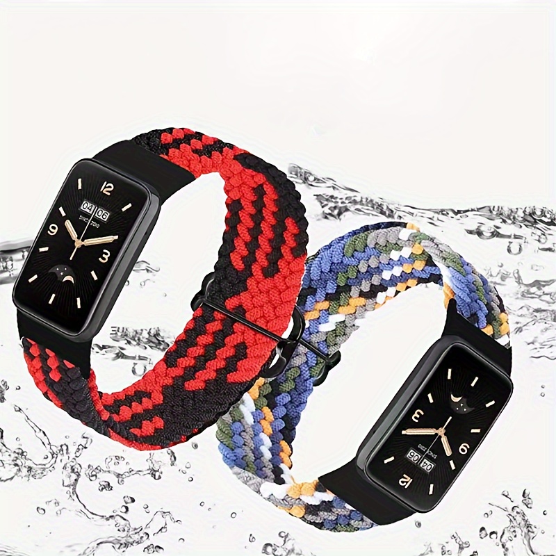 Metal Case Nylon Strap For Xiaomi Mi Band 7 Pro Smart Watch Wristband  Bracelet for mi band 7 pro miband 7pro Correa Watchband