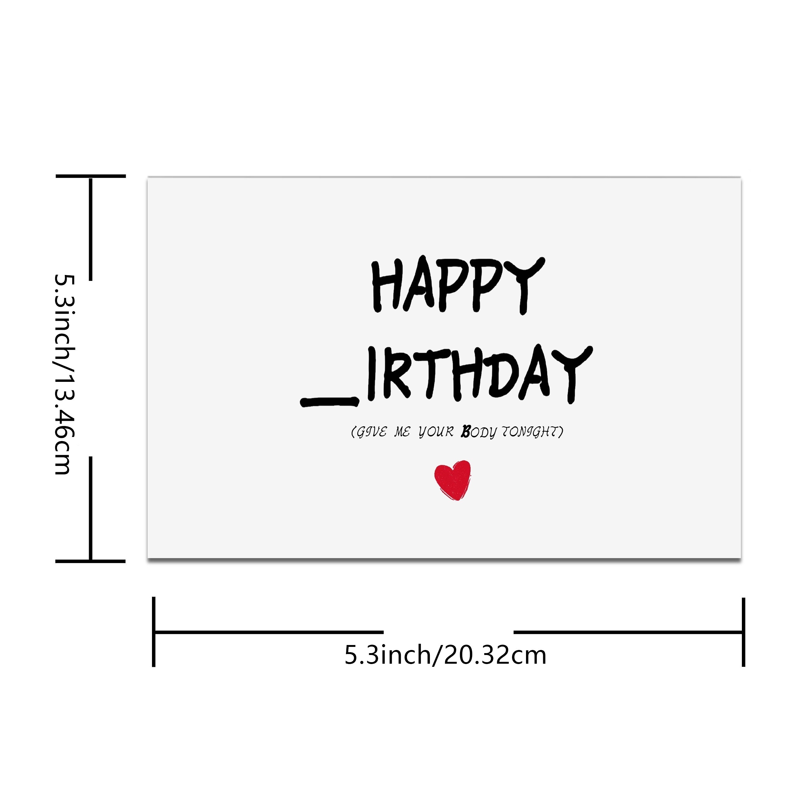 Birthday Cards For Him Or Her Funny Birthday Cards For - Temu