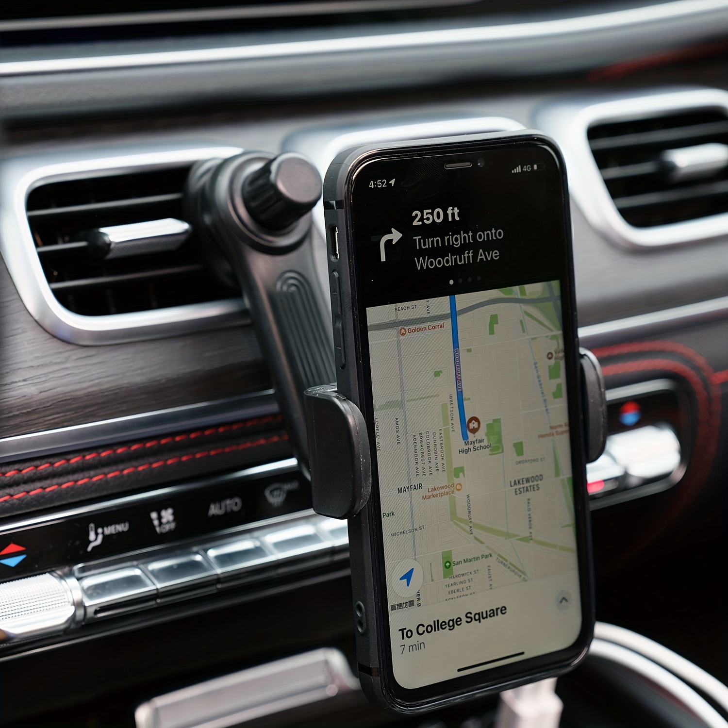 Soporte para Carro de 360 ° para Telefonos, iPhone , GPS, Samsung para  Vehiculos