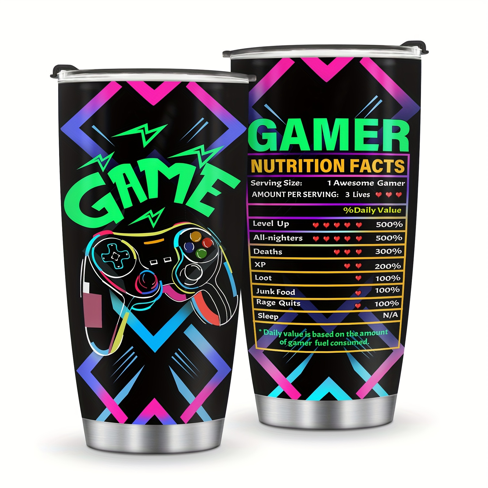 Tumbler For Gamers Cool Gamer Gifts For Men Teen Boys Girls - Temu
