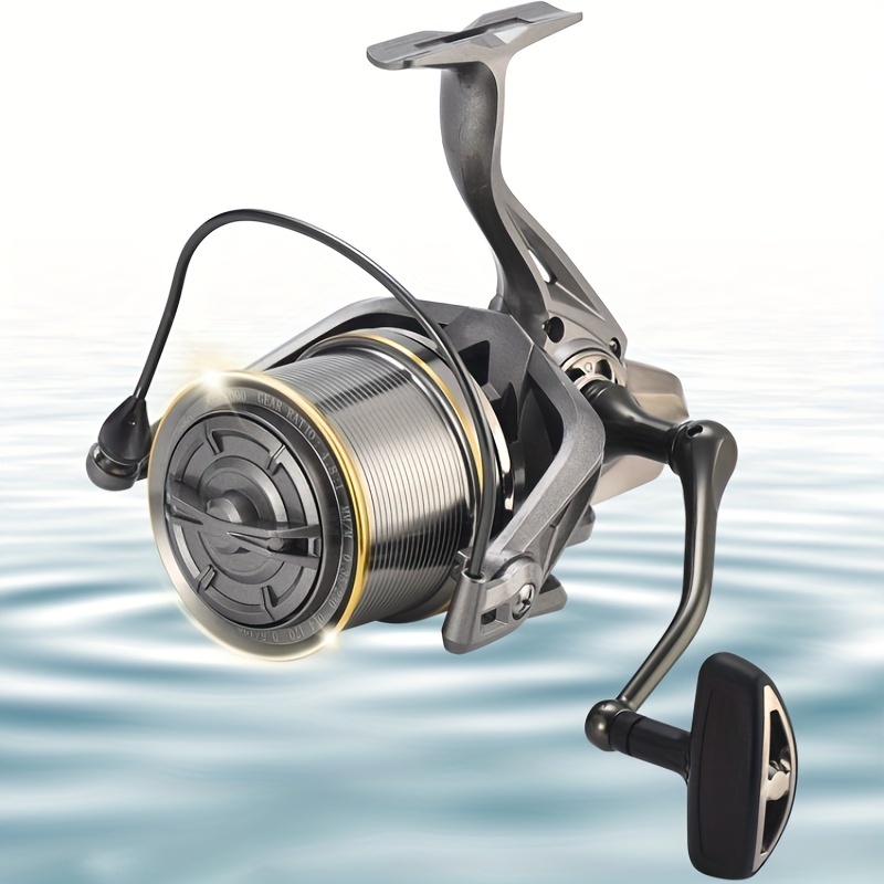 Spinning Fishing Reel 500-7000, Fresh And Saltwater Fishing Reel ,7+1  Stainless Steel Ball Bearings,Up To 22 Lbs Carbon Fiber Drag ,Oversized  Stainless Steel Main Shaft