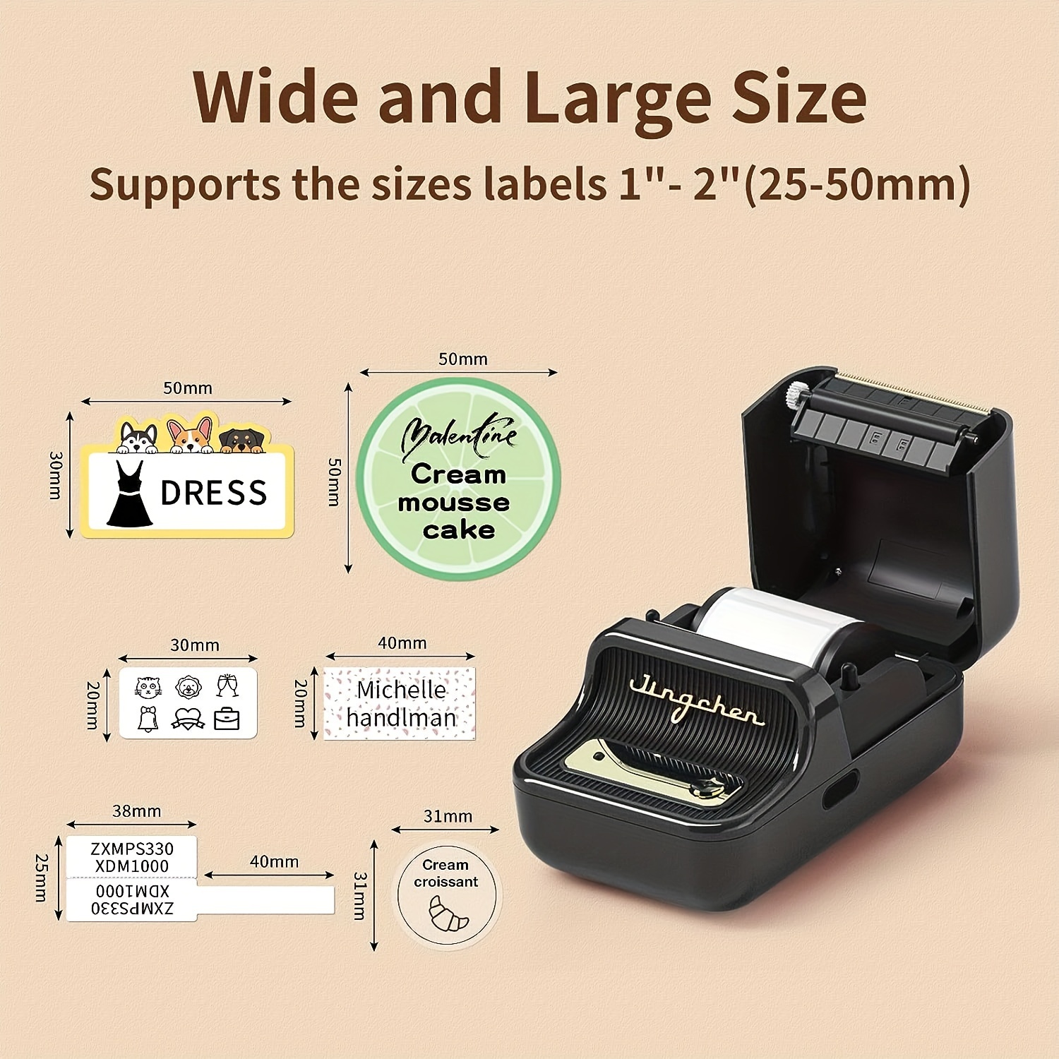 B21 Label Maker Machine with Tape - Efficient Labeling Solution