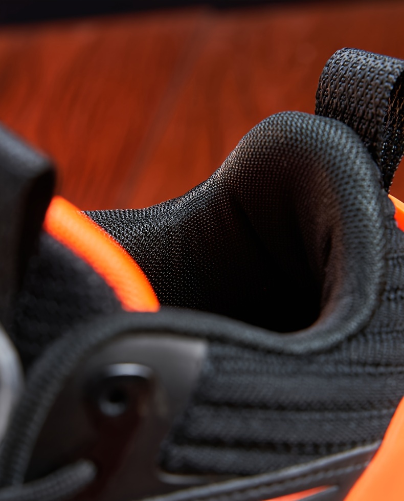 1 par de zapatos de baloncesto de malla transpirable para hombre de cuatro estaciones de ocio de gran tamaño con suela antideslizante para correr