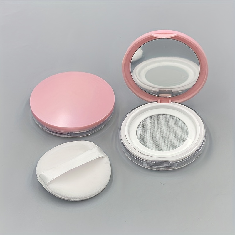 Rouge Box Portable 1pc Empty Compact Powder Container Makeup