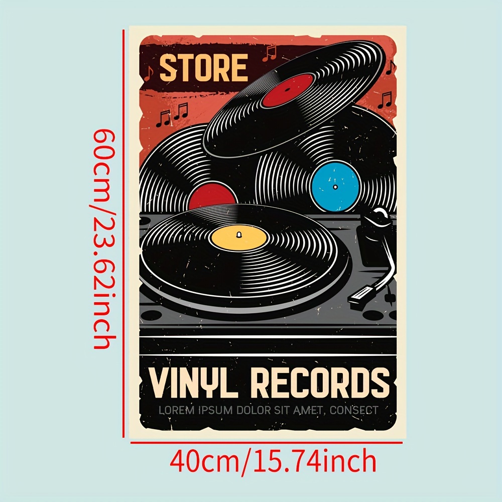 Poster Vinyl record 