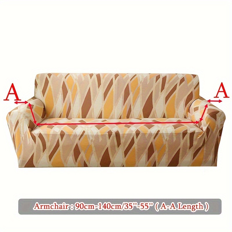 Funda para sofá de dos plazas, en forma de L, protector para sofá en forma  de U, 1 plaza (35-55 pulgadas)