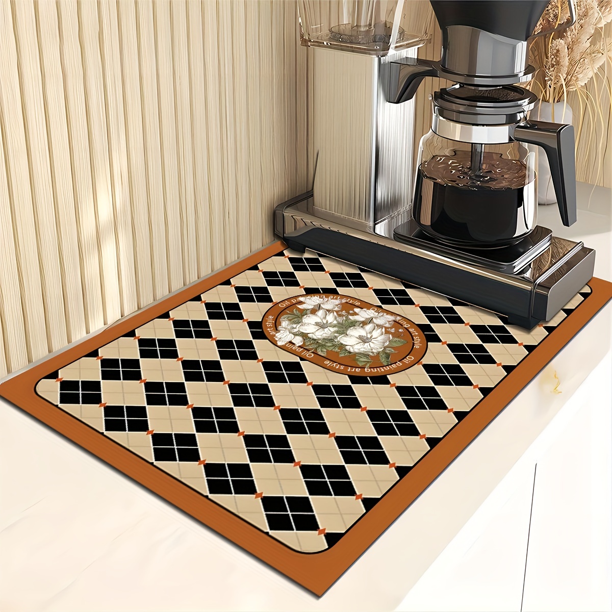 Coffee Pad Coffee Bar Accessories Absorbent Dishwashing Pad Kitchen Table  Diatom Mud Material Suitable For Coffee Machine Coffee Pot Fall Aesthetic  Decor - Temu