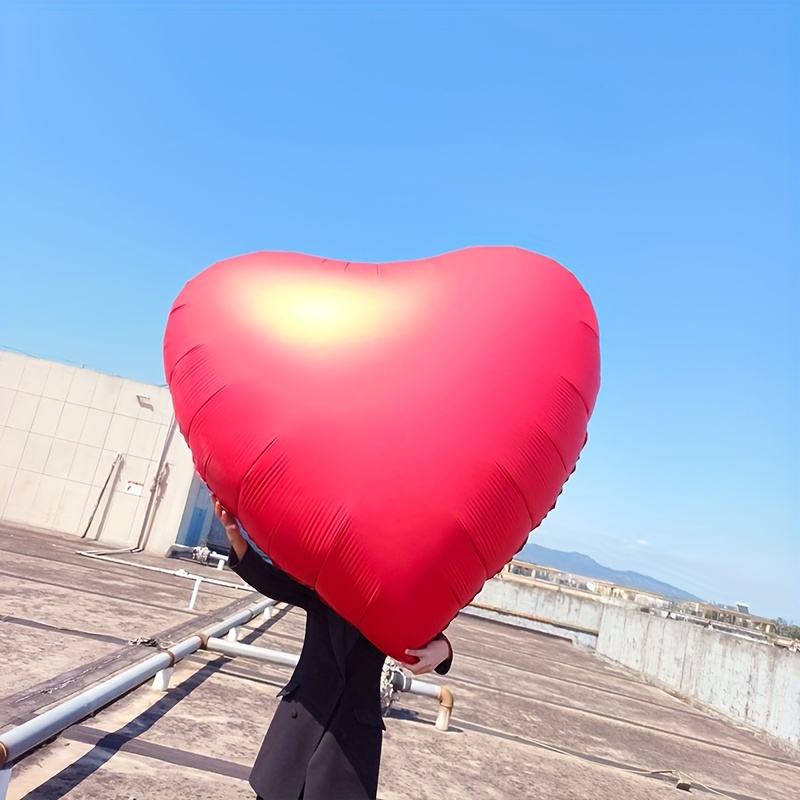 Extra Large Red Aluminum Foil Love Balloon Proposal - Temu