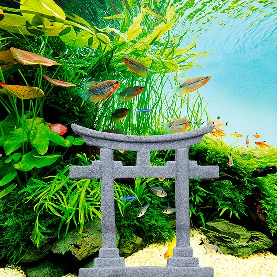 Asian themed best sale fish tank decorations