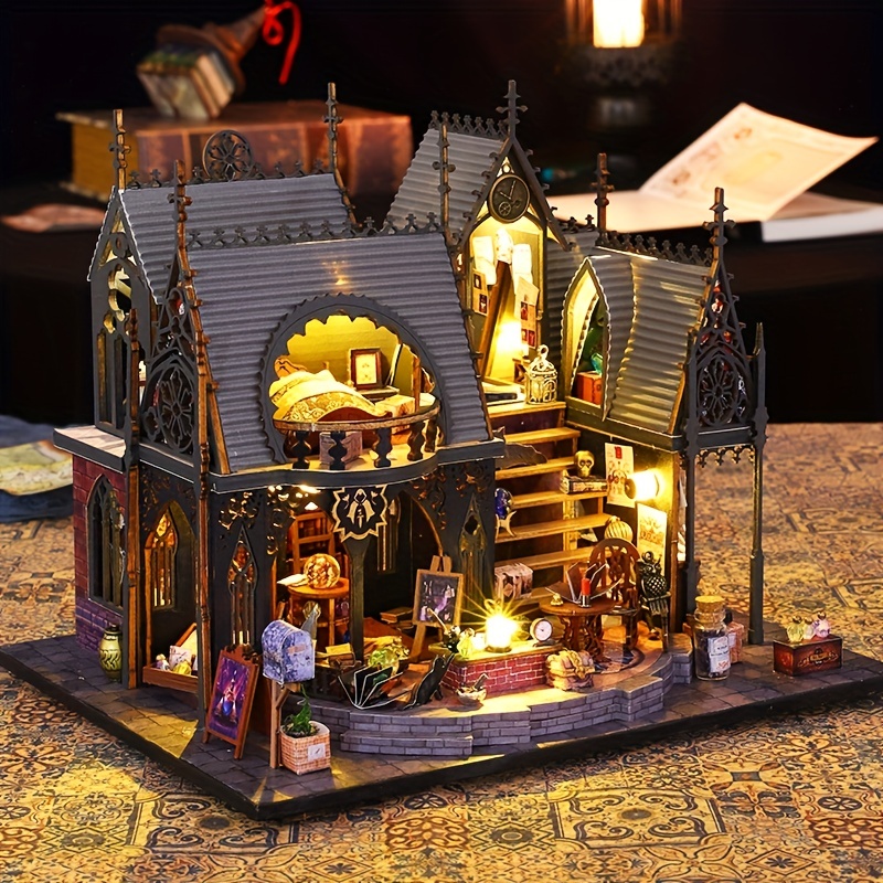 Three dimensional Assembled Model Dollhouse - Temu New Zealand