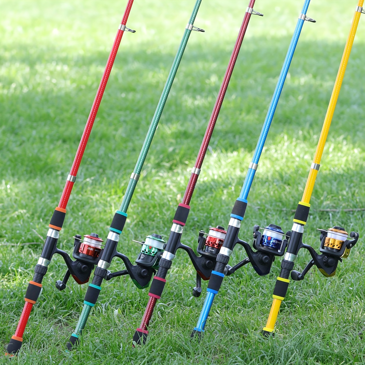 Sougayilang Fishing Pole Set Full Kits Telescopic Fishing - Temu