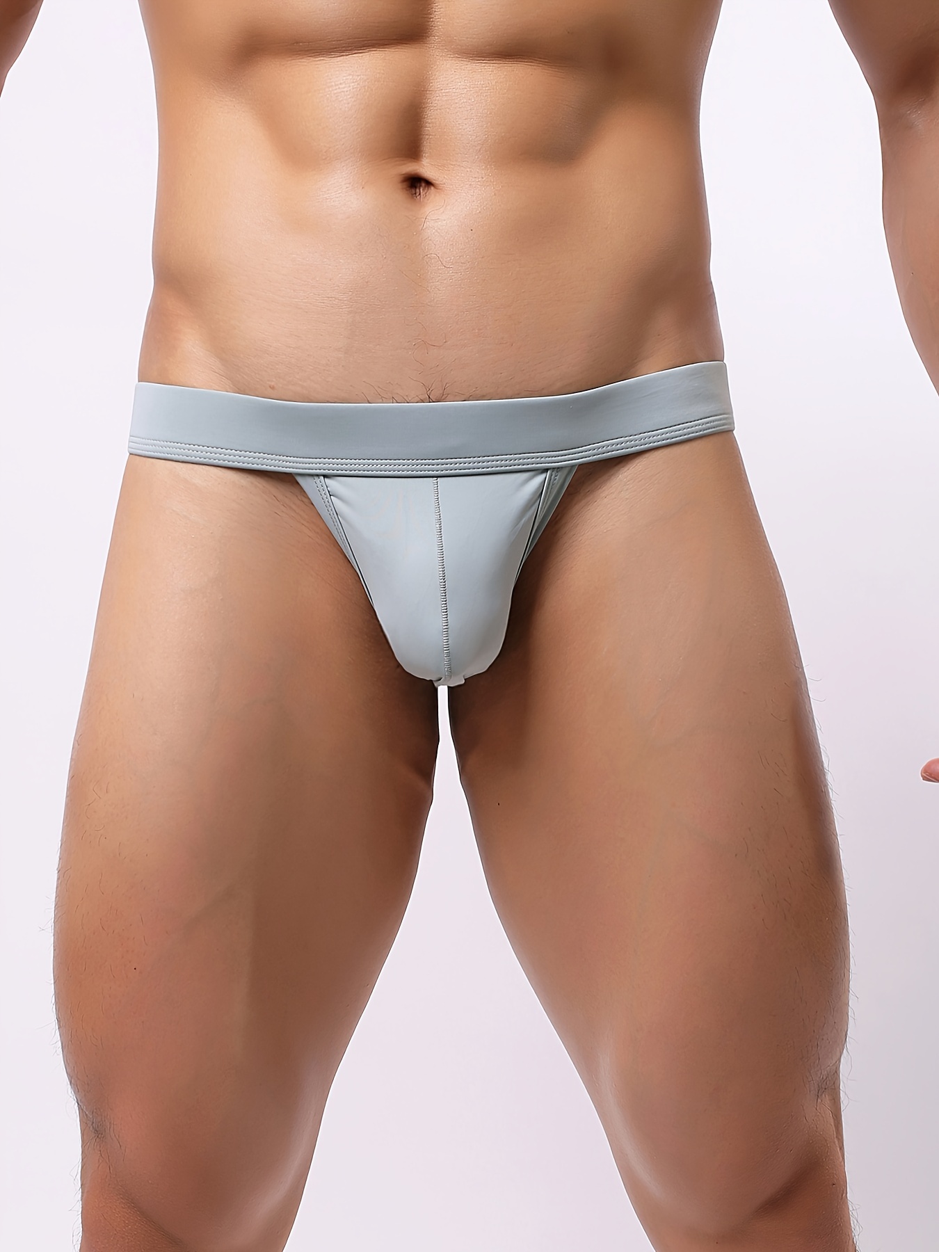 GO2SEXY Men's Mesh See Through Thongs G-String T-Back Bikini