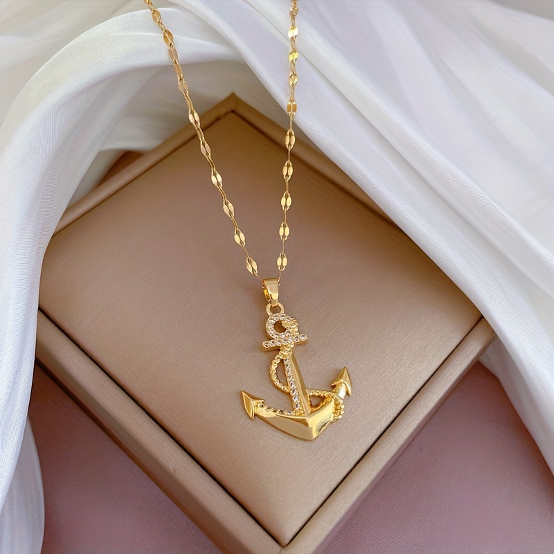 Anchor sale jewelry necklace