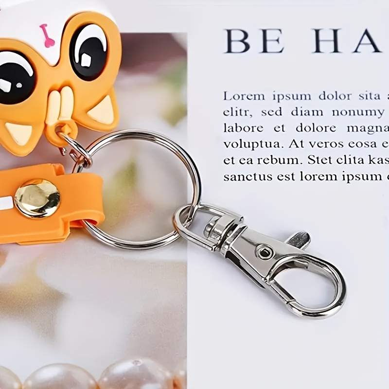 20pcs Keychain Clips for DIY Crafts, Swivel Snap Hooks with Key Rings,  Lobster Claw Clasp for Key Ring Clip Lanyard, Jewelry Making,Christmas  Decoration,Gift