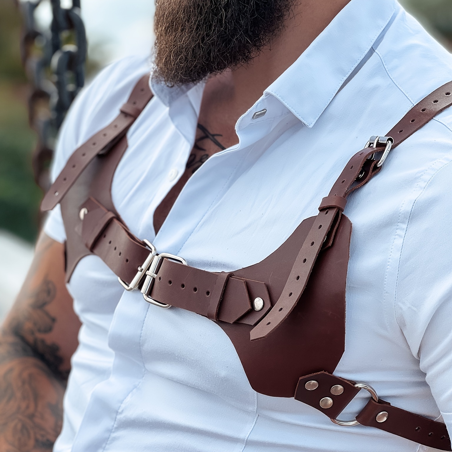 1pc Suspenders For Men Heavy Duty Big And Tall 2inch Wide X Back 4 Snap  Hooks Adjustable Elastic Mens Work Suspenders Trouser Braces Ideal Choice  For Gifts, High-quality & Affordable