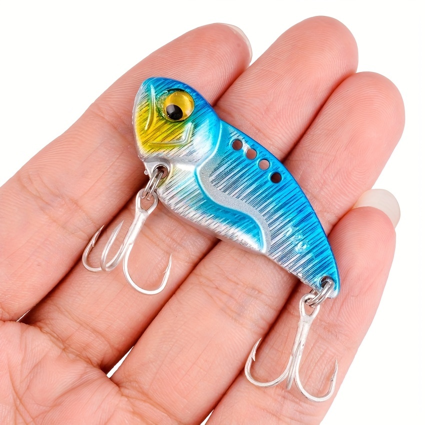 Metal VIB Leech Spinners Spoon Lures set 7g 10g 15g 20g Artificial Bait  with Treble Hooks Fishing Tackle for Bass Pike Perch - AliExpress