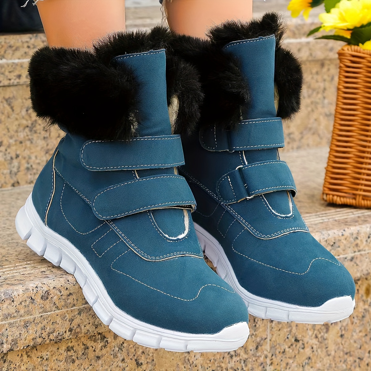 Teal velvet outlet boots