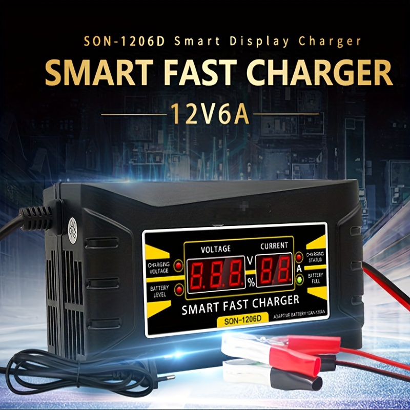 Son 1206d Charger 12v Car Lead acid Battery Charger - Temu Philippines