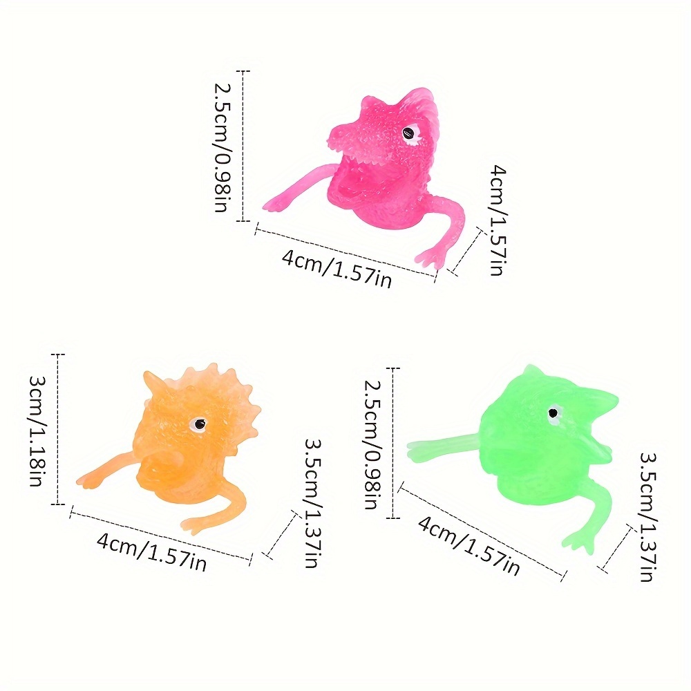 5Pcs Monster Finger Toys for Kids' Puppet Show Fun