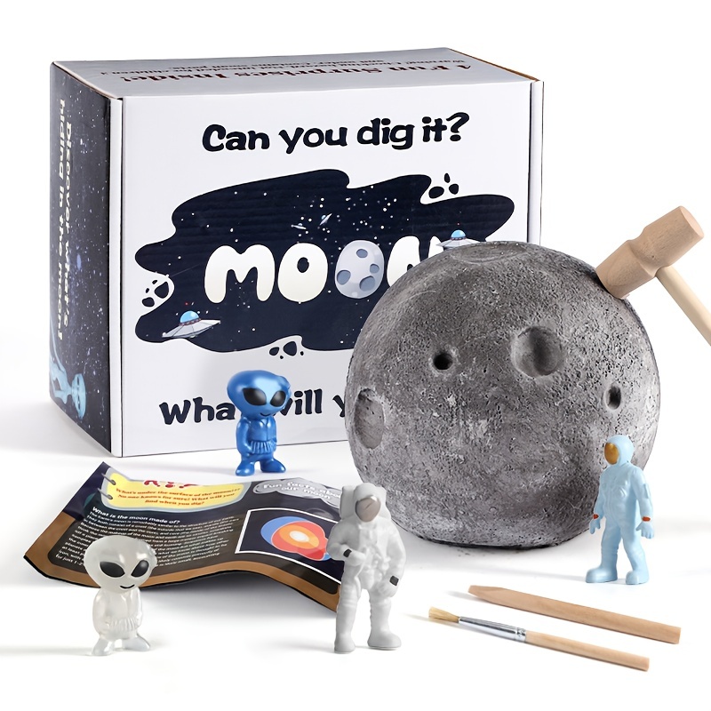 Moon Ball Planet Dig Kit Science Digging Kit For Kid Moon - Temu