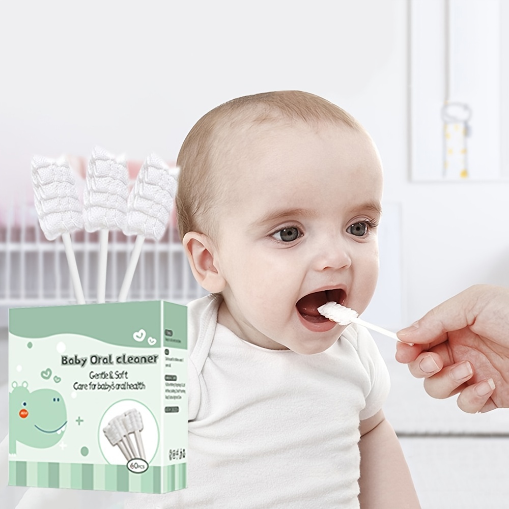 Limpiador de lengua de bebé cepillo de dientes para bebé recién