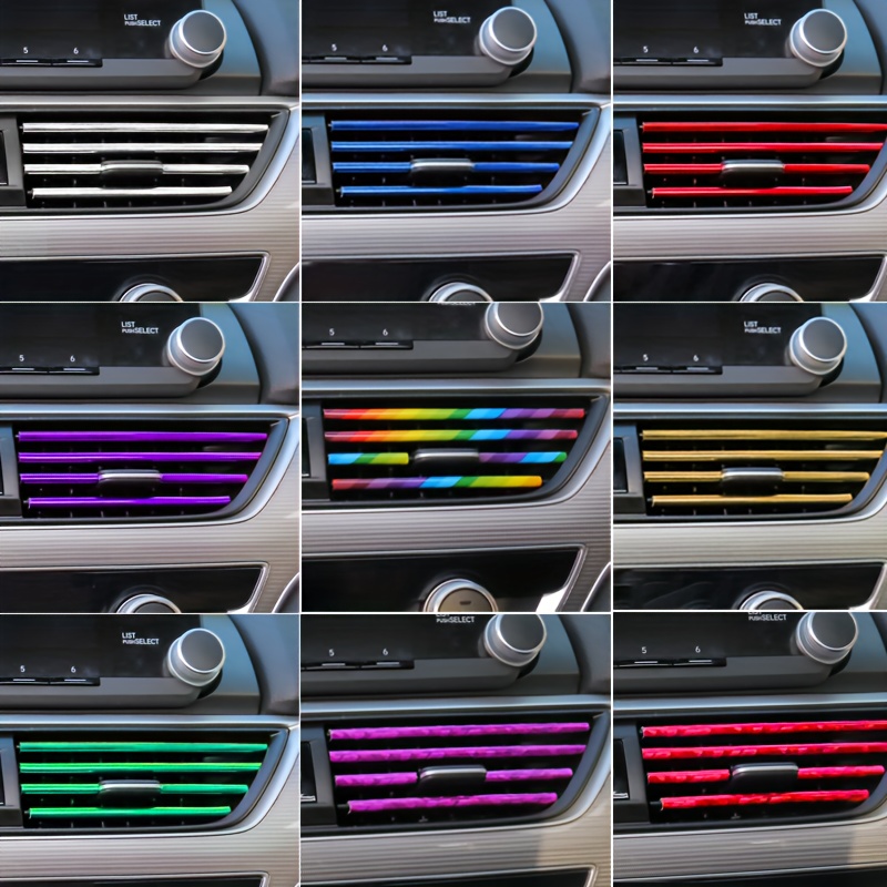 Upgrade Cars Look 10pcs Air Vent Decorative Strips, Shop Limited-time  Deals