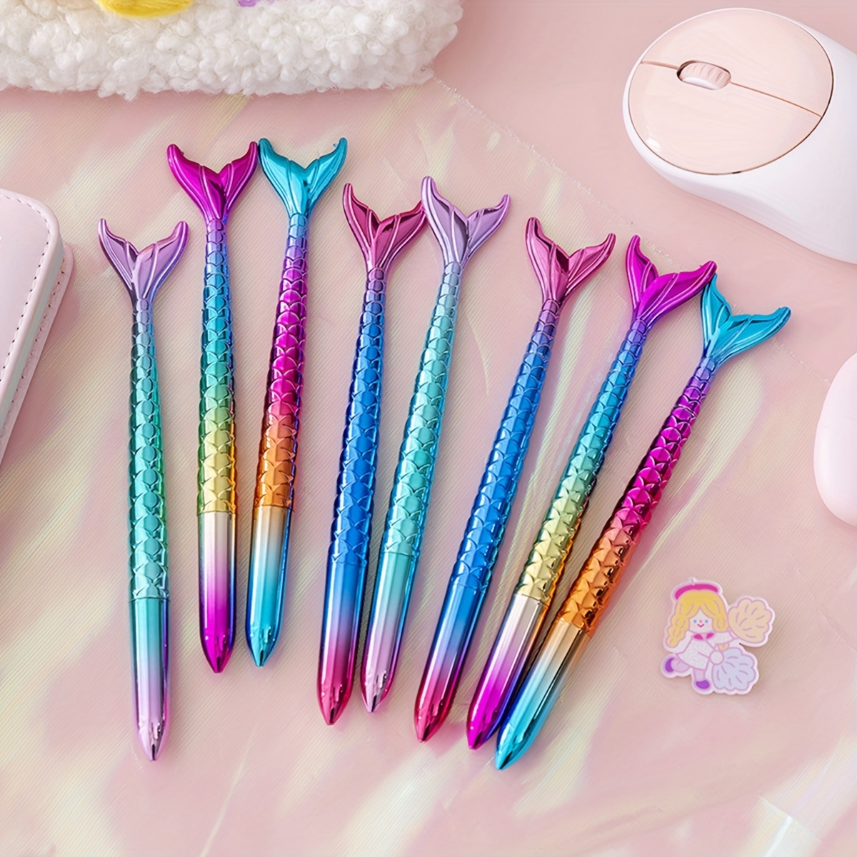 Image of Mermaid Neutral Pen Random 2pcs/6pcs/12pcs Gel Pen