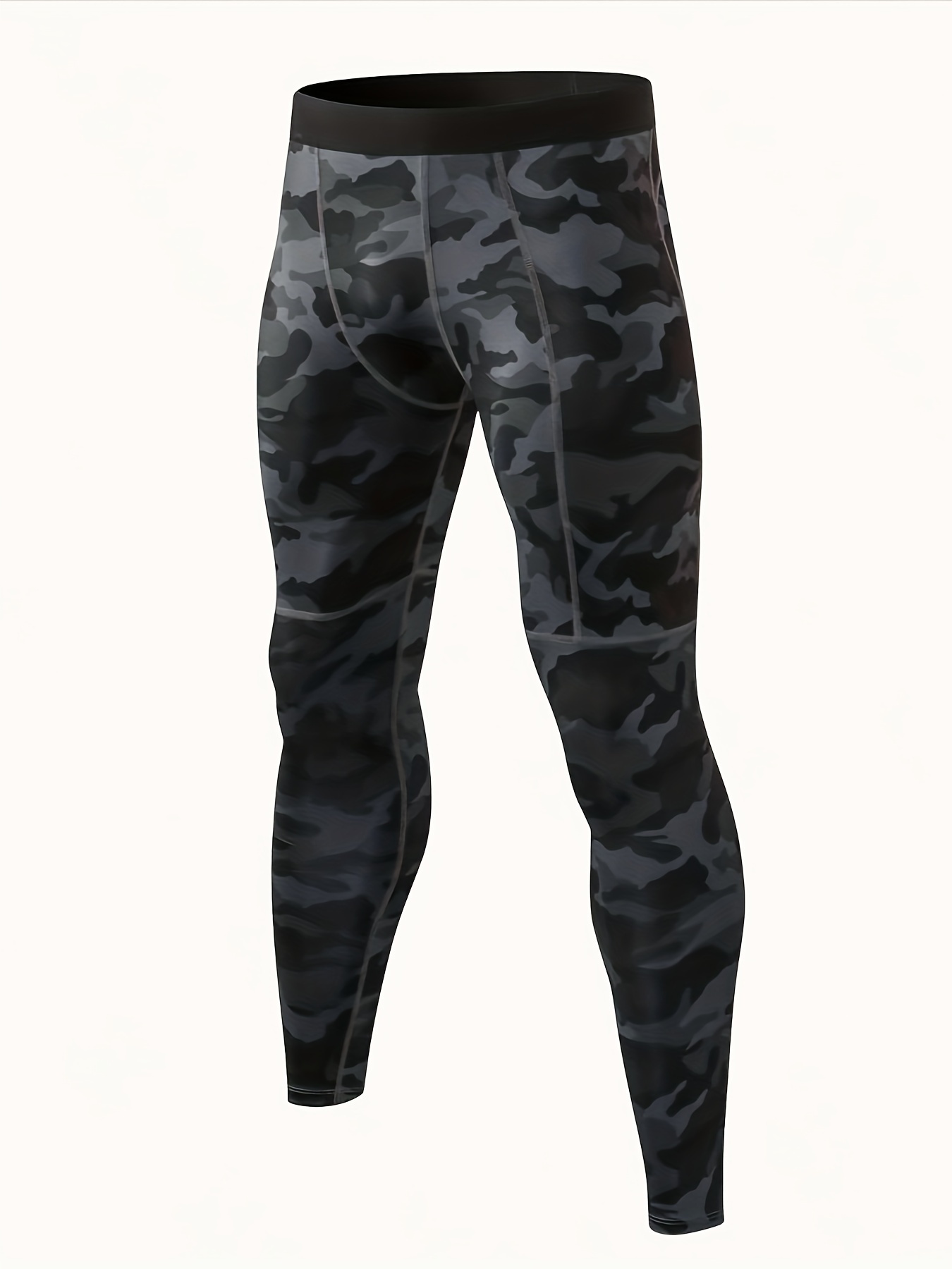 Men's Tight Long Compression Pants Activewear Lightweight - Temu