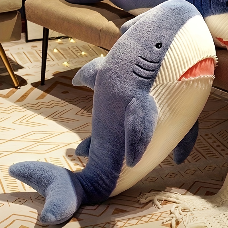 Simulación Animal tiburón muñeca pollo suave almohada larga cojín  decoración del hogar – Los mejores productos en la tienda online Joom Geek