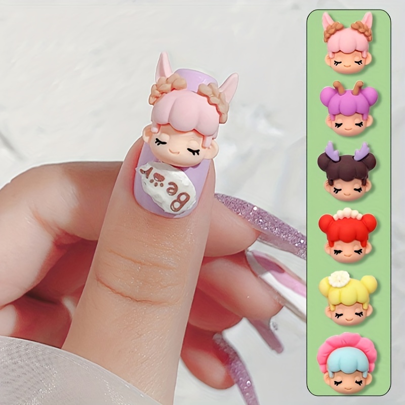 20pcs Funny Sanrio Nail Charms 2023 Fashion Hello Kitty Nail Art Kawaii  Cartoon Anime Nail Accessories