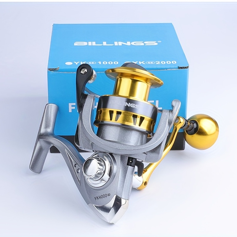 Alician Lure Spinning Fishing Reel Max Drag 5kg Gear Ratio 5.2:1 1000-7000  Spinning Reel Fishing Tackle Accessories