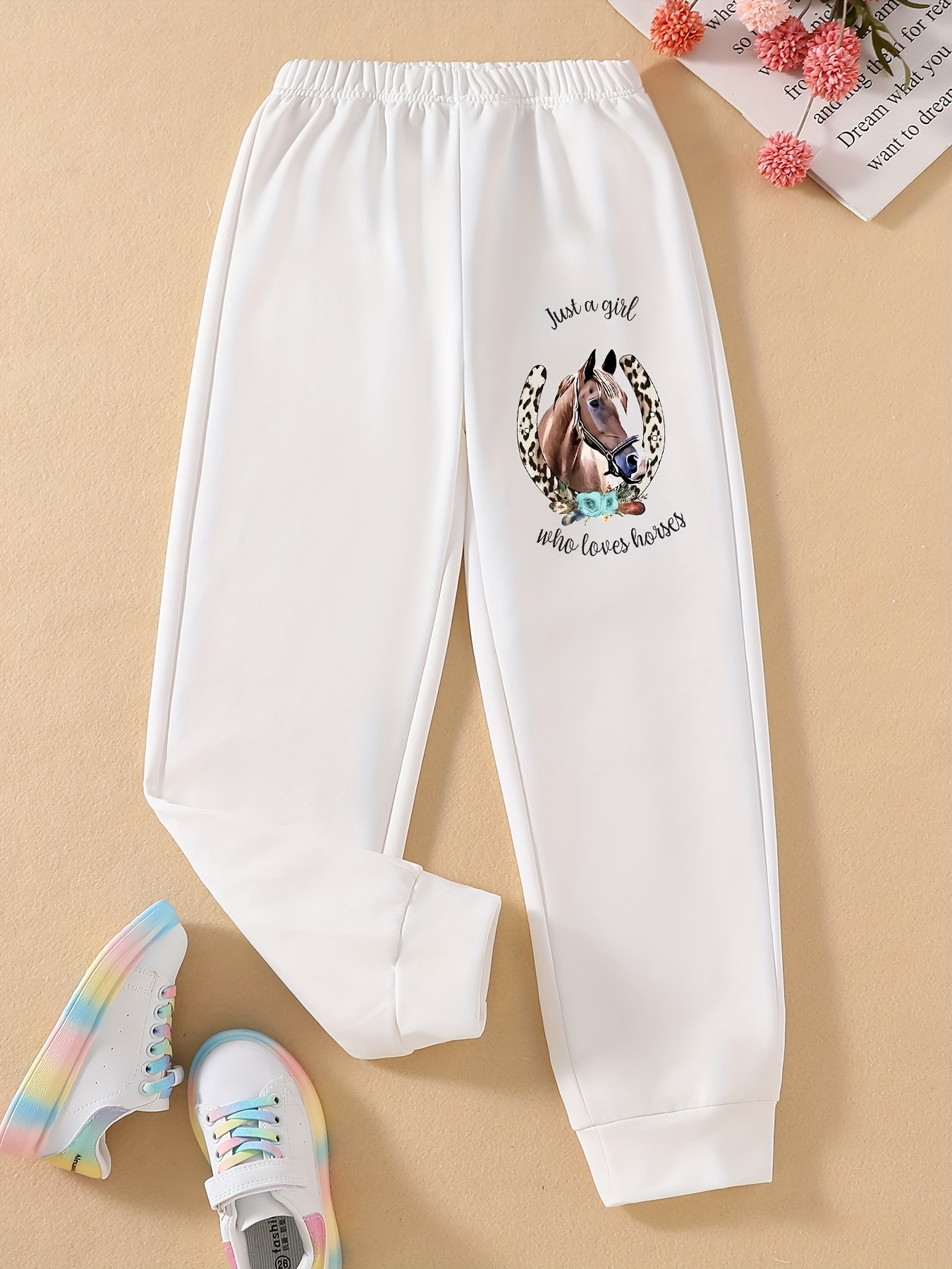 Pantalon de jogging coton best sale à poneys