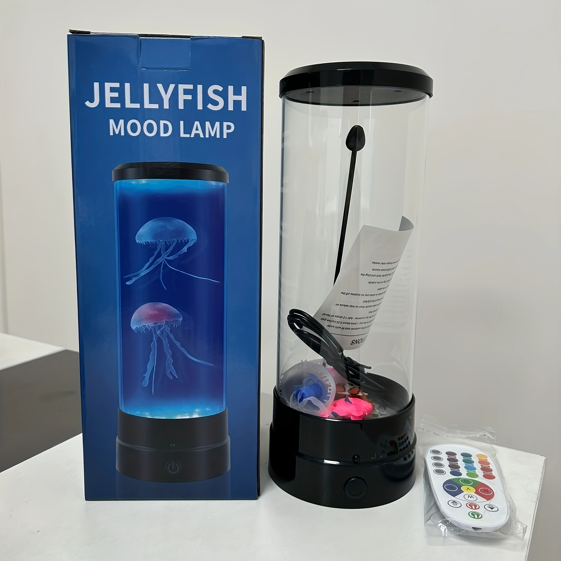 1pc Lampada Acquario Jellyfish + Fish Luce Acquario A Led - Temu Italy
