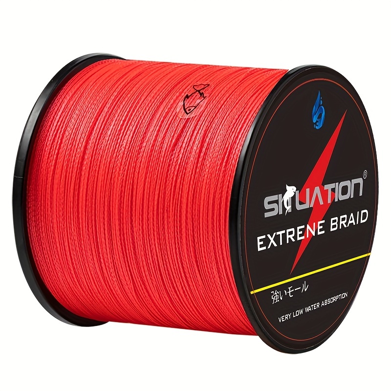 Super Strong Braided Fishing Line - 4 Strands Multifilament Pe Fishing Line  - Abrasion Resistant Braided Lines – Incredible Super Power line  10LB-133LB, 110 Yards-1100 Yards : Buy Online at Best Price
