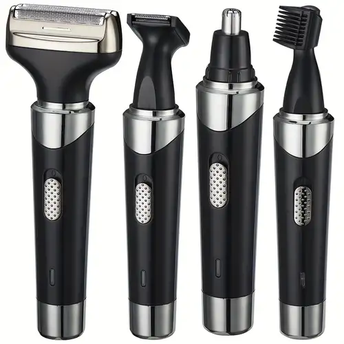 Maquina Afeitar Cabeza, Recargable Afeitadora Hombre Navaja USB rotativas  Sin cable Impermeable para la Calva Barbero con Cepillo