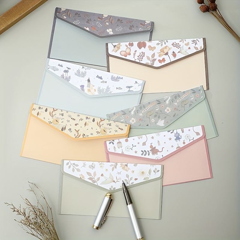 A5 Stationery Writing Paper With Envelopes Floral Style - Temu