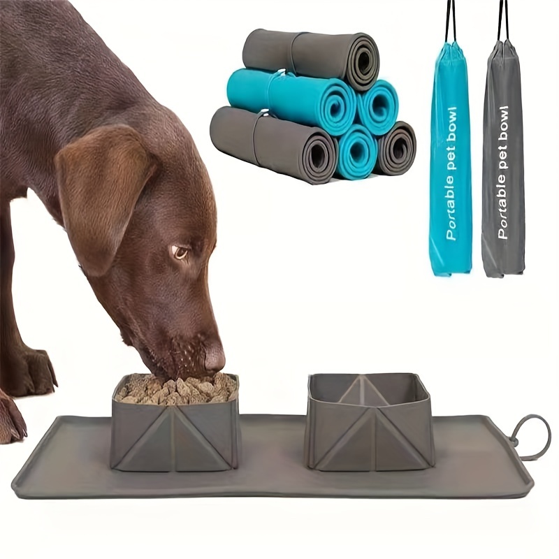 Collapsible Dog Bowls Water Portable Travel Pet Food Feeding - Temu