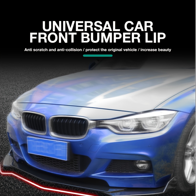 Universal Car Front Bumper Separator Bumper Lip Body Kit - Temu