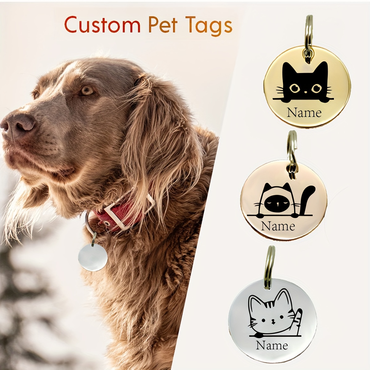 Unique dog clearance tags for dogs