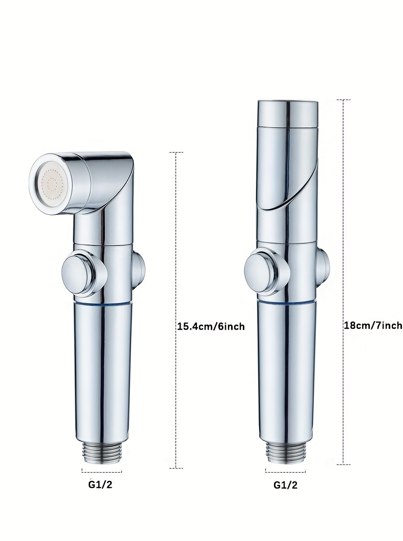 Spruzzatore Per Bidet Portatile Da 1 Pezzo Per WC, Controllo Della Pressione  Dell'acqua Regolabile Con