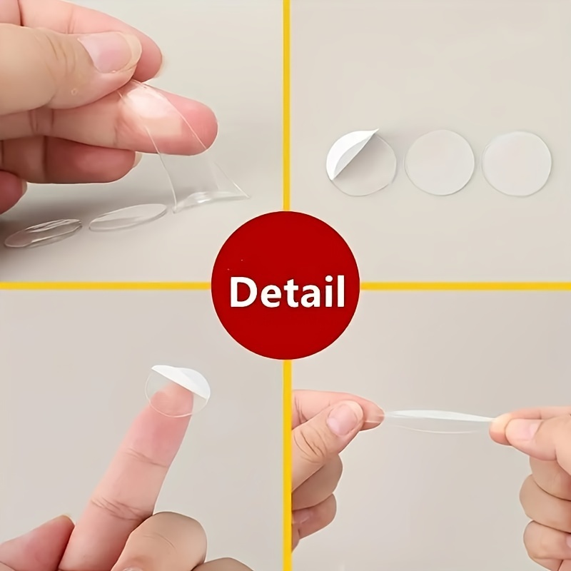 Ultra Thin Adhesive Dots Double sided Adhesive Sticky Dots - Temu