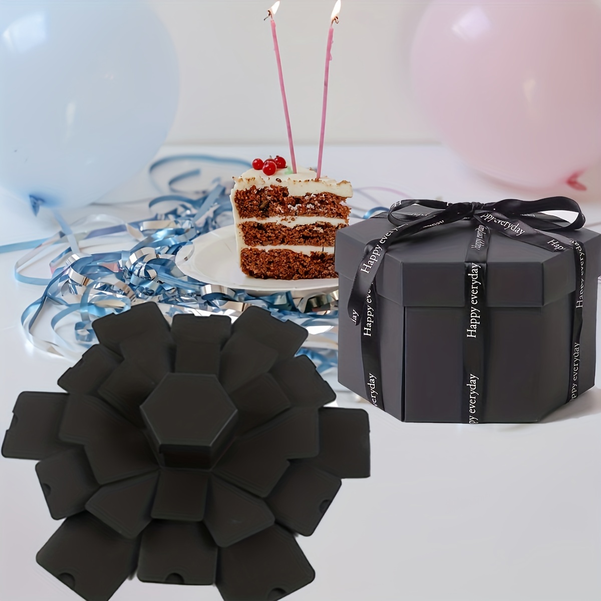 Surprise Explosion Cake Gift Box