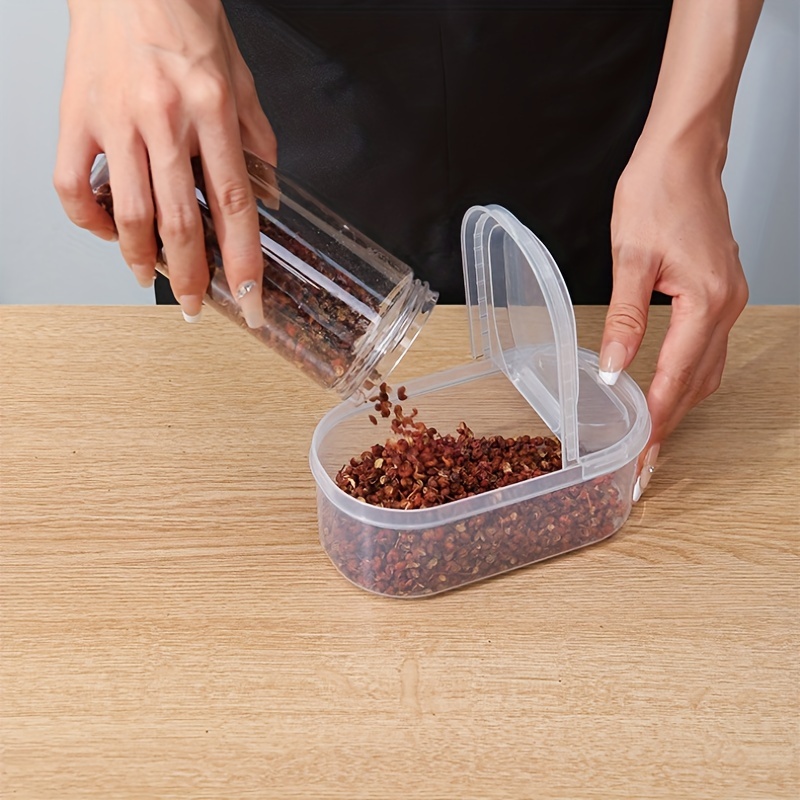 1pc spice seasoning storage box multi grid large storage Temu