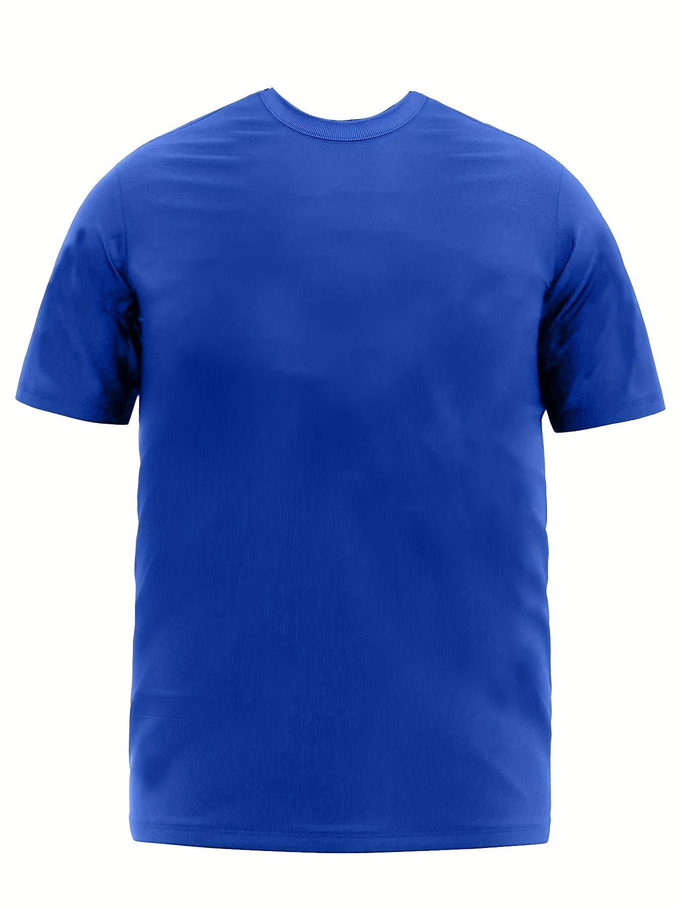 Camiseta básica de algodón para hombre, de moda, para verano, casual, talla  grande (color: blanco, talla: M)