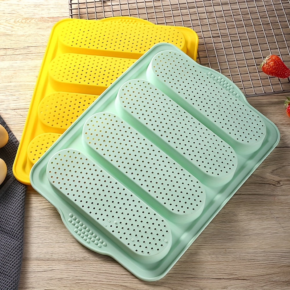 Non stick Silicone Bakeware Set Includes Baguette Toast Loaf - Temu