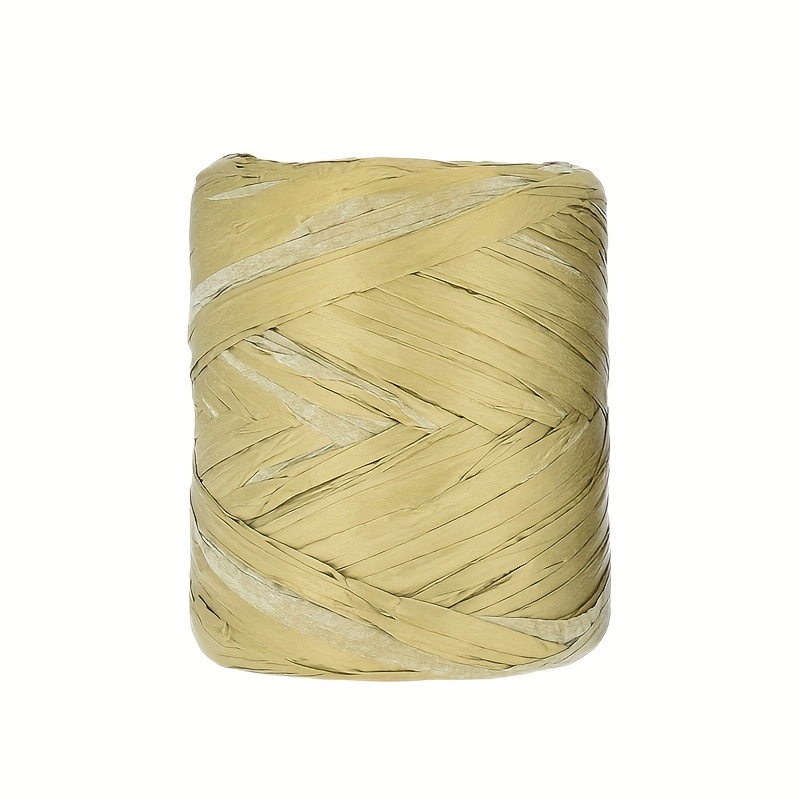 Paper Rope Ribbons for Crafts - Natural Raffia Ribbon Raffia Paper