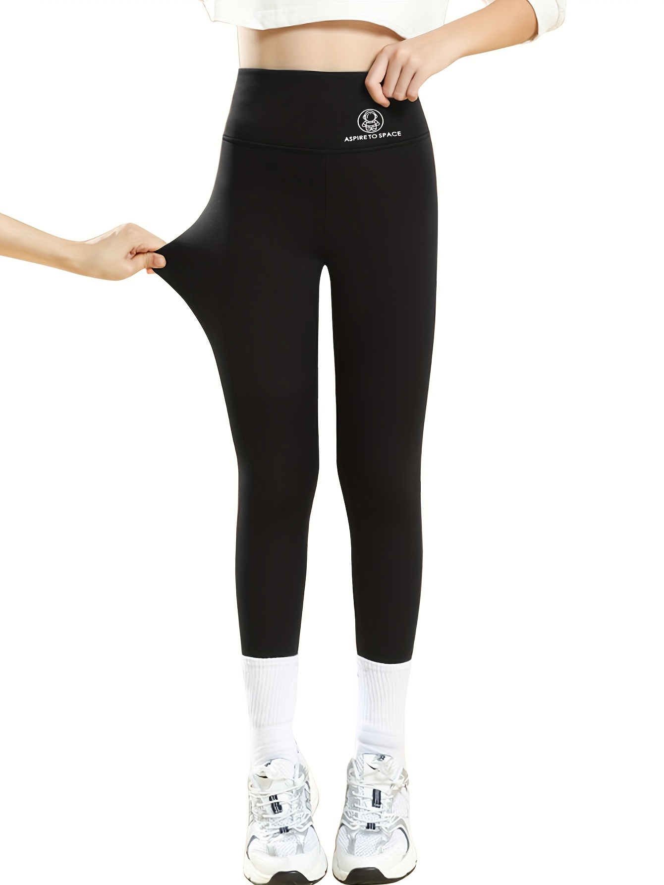 Girls Basic Skinny Pants High Stretchy Tight Fit Solid - Temu